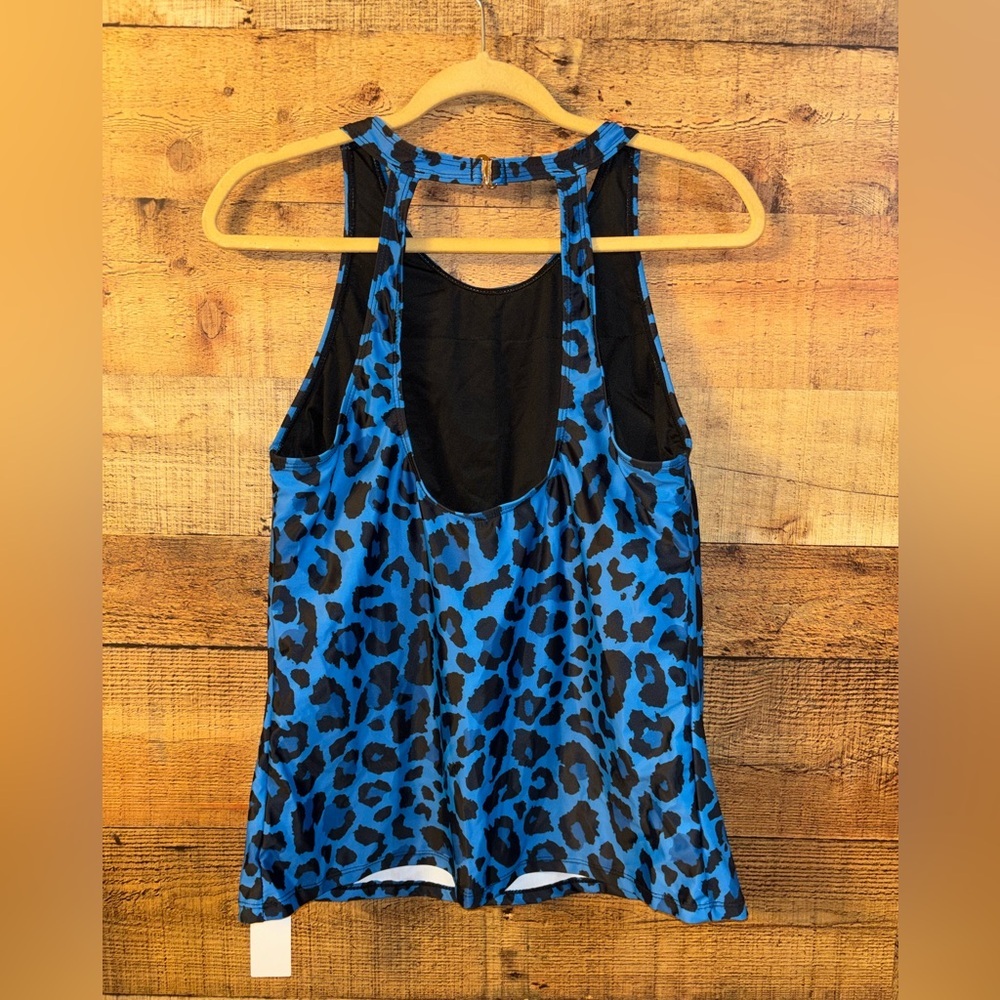 Holipick Leopard Print Tankini Top - Picture 2 of 4